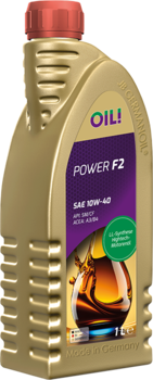 Power F2 SAE 10W-40 (Leichtlauf-Motoröl für den ganzjährigen Einsatz) Power F2 SAE 10W-40 (Leichtlauf-Motoröl für den ganzjährigen Einsatz)