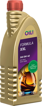 Formula XXL SAE 0W-40 (Synthetisches Hochleistungs-Leichtlauf-Motoröl) Formula XXL SAE 0W-40 (Synthetisches Hochleistungs-Leichtlauf-Motoröl)